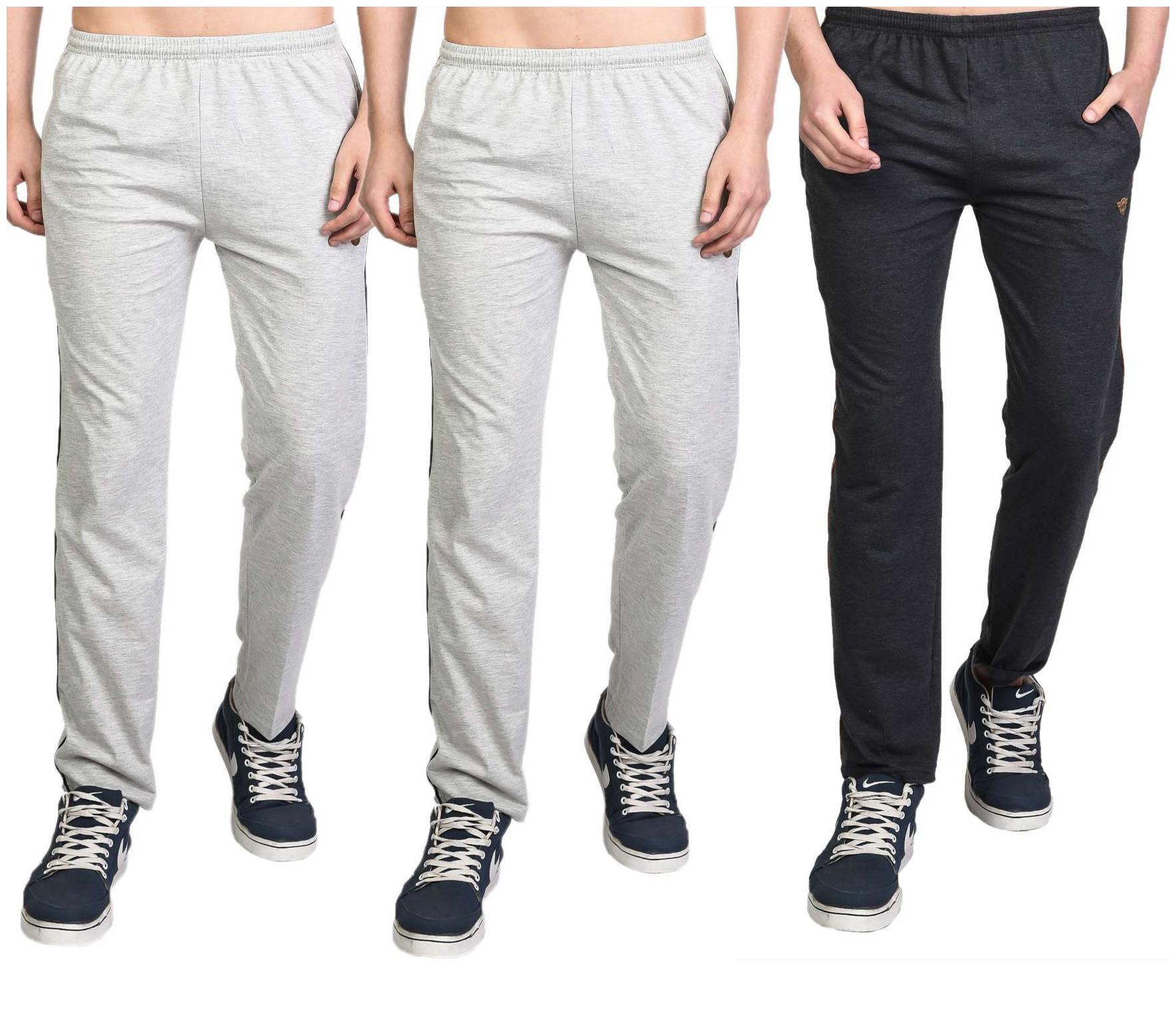 

WHITEMOON Men Multi Solid Regular fit Track pants