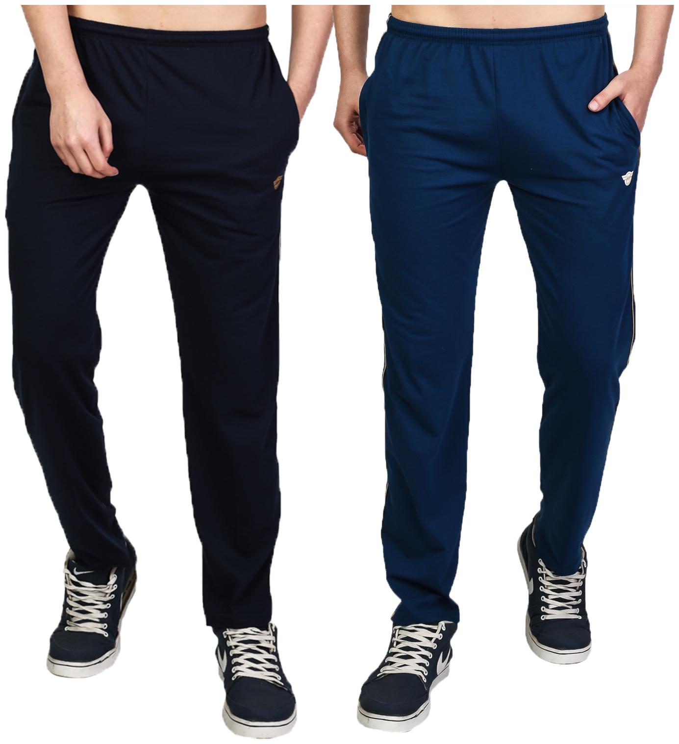 

WHITEMOON Men Multi Solid Regular fit Track pants