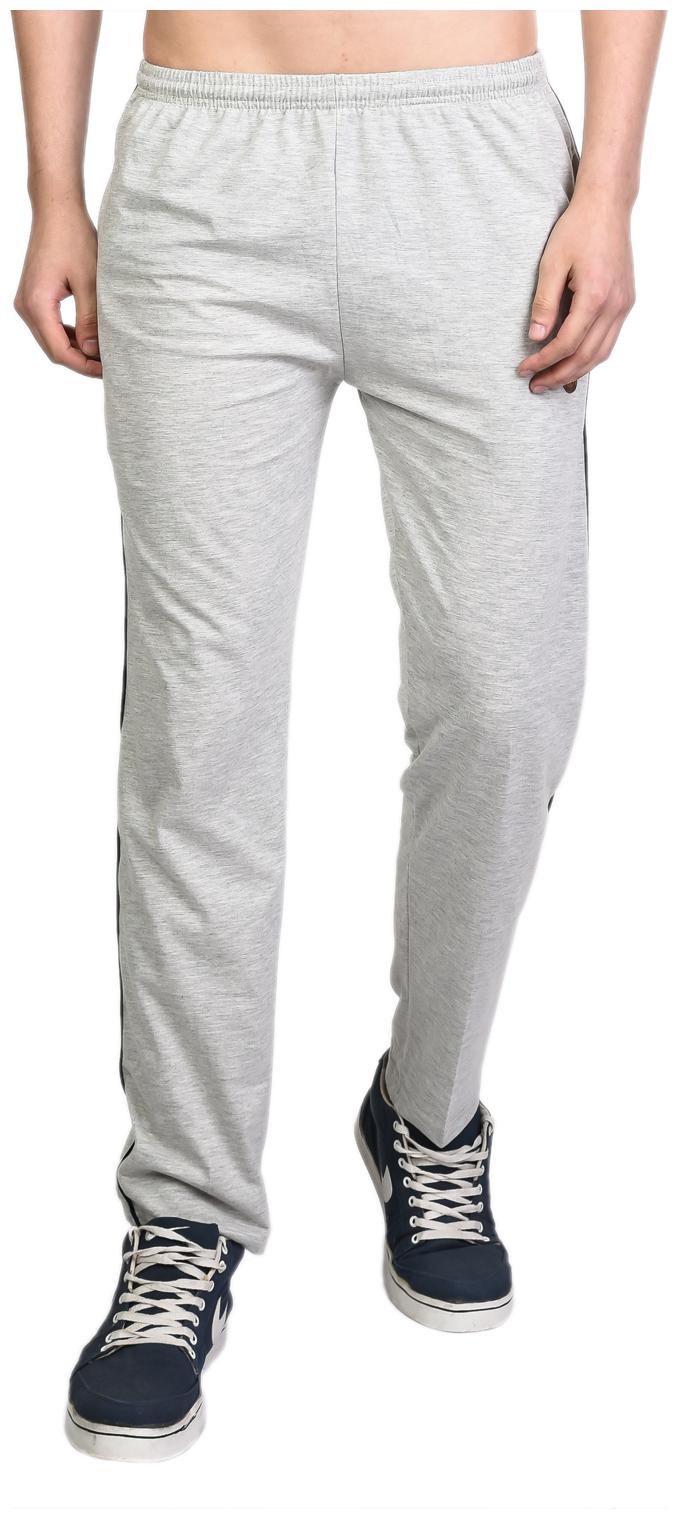 

WHITEMOON Men Grey Solid Regular fit Track pants
