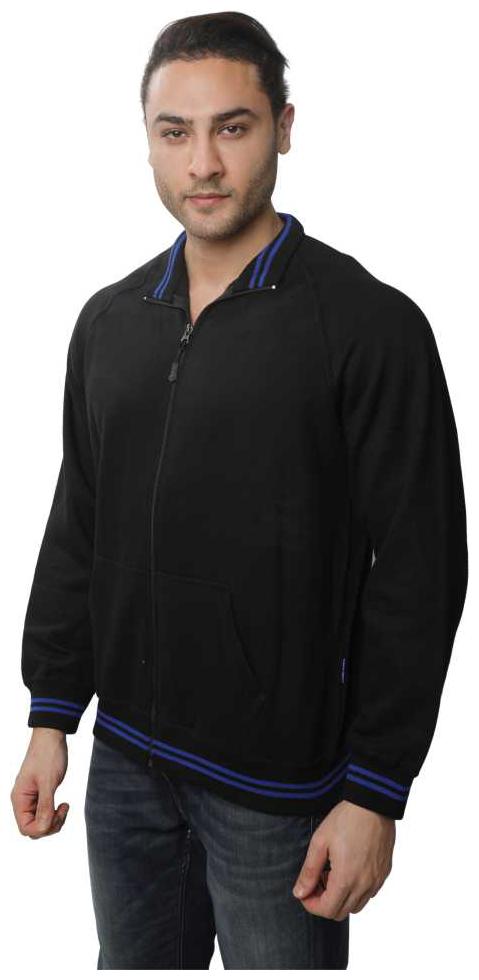 

Wild Horn Men Black High neck Sweatshirt