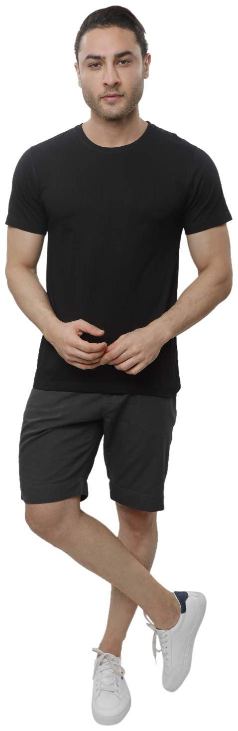 

Wild Horn Men Black Regular fit Cotton Round neck T-Shirt - Pack Of 1
