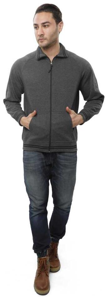 

Wild Horn Men Grey High neck Sweatshirt