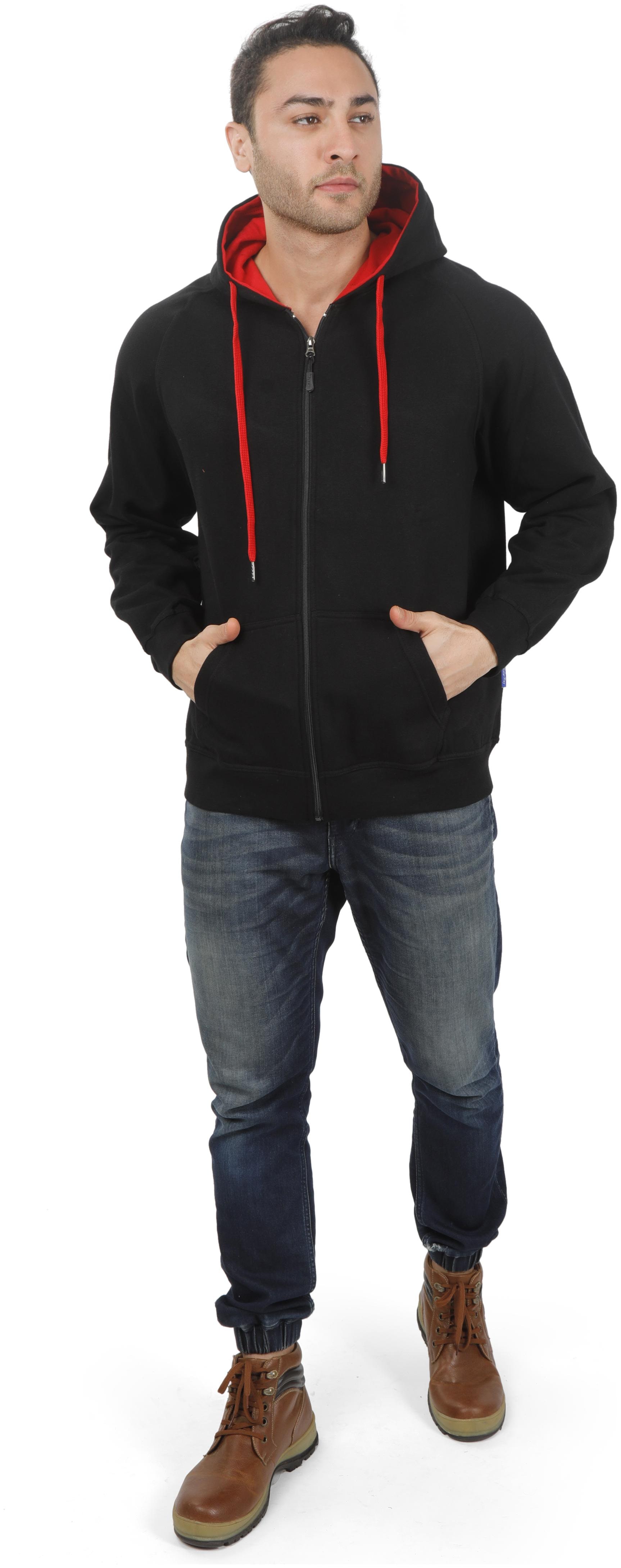 

Wild Horn Men Black Hooded Hoodie