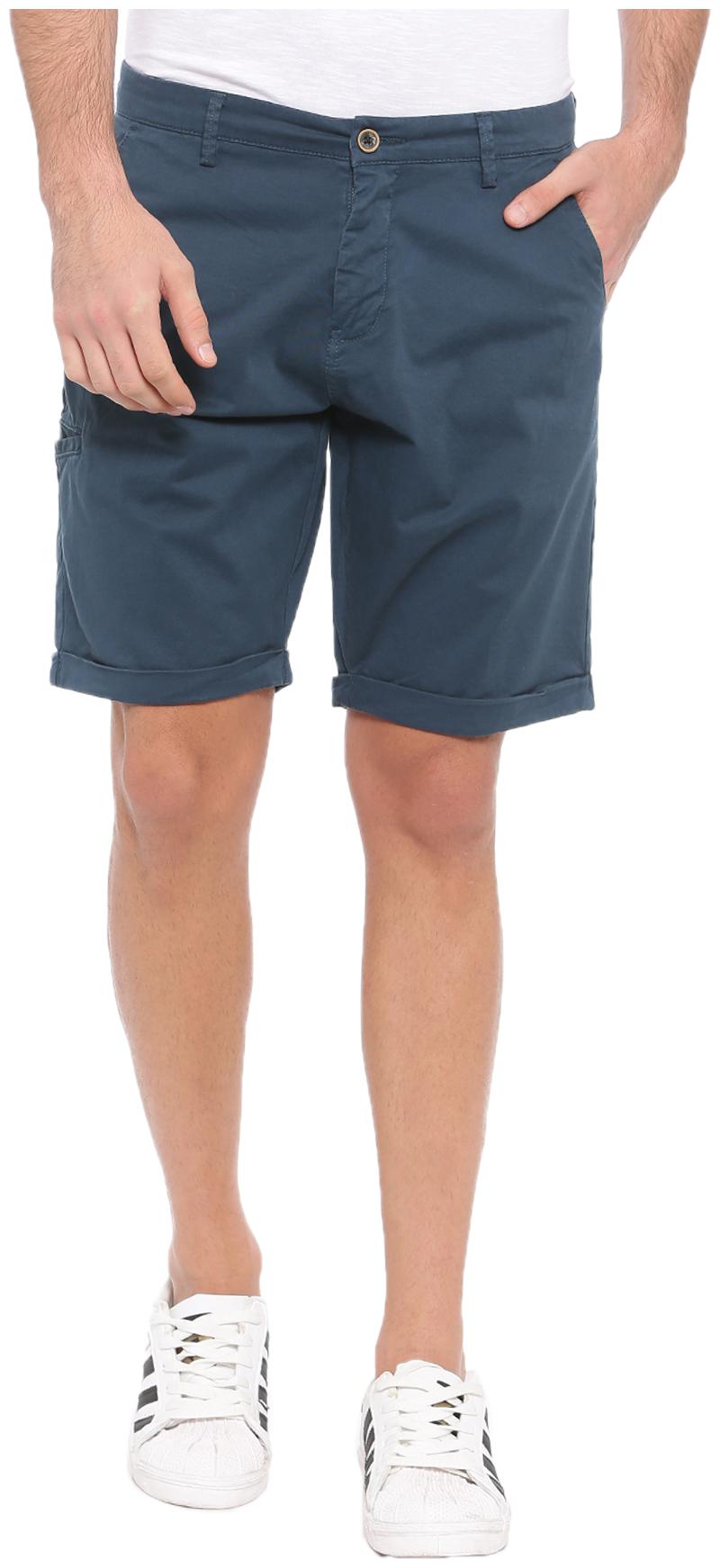 

WITH Men Green Regular Fit Regular Shorts
