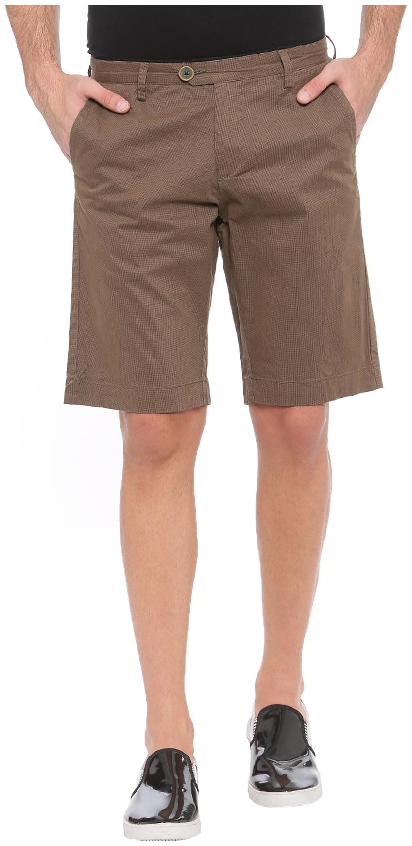 

WITH Men Brown Regular Fit Regular Shorts