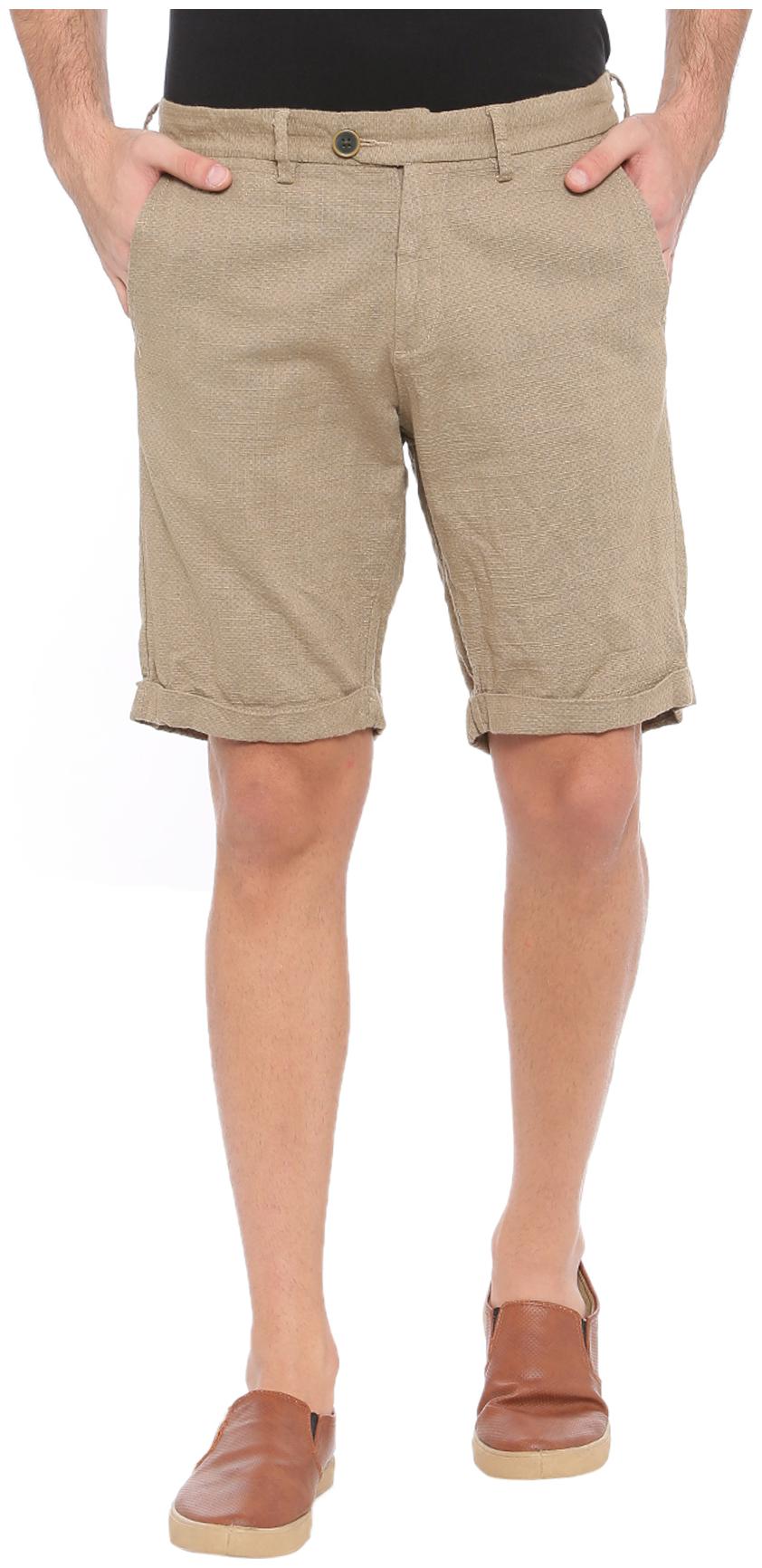

WITH Men Brown Regular Fit Regular Shorts