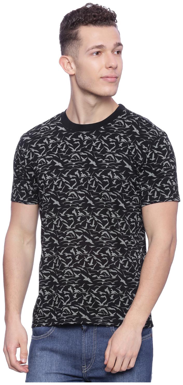 

Wolfpack Men Black Regular fit Cotton Round neck T-Shirt - Pack Of 1