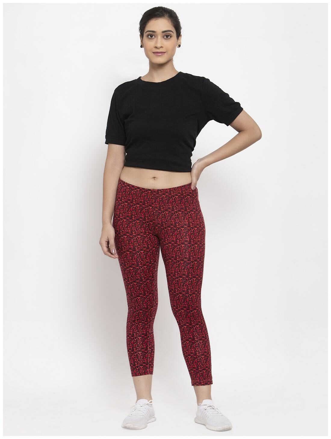 

Wolfpack Women Ankle Length Printed Leggings
