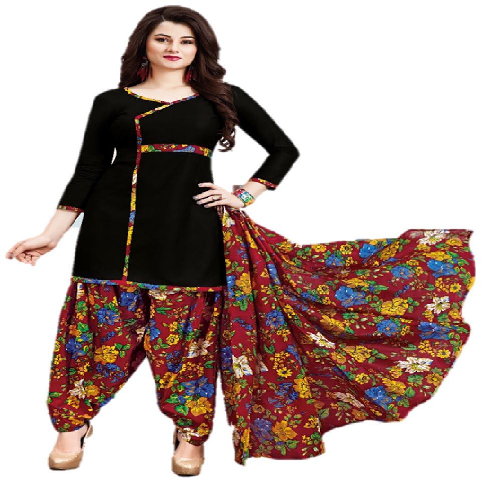 

Women Dress Material Patiyala Special 100 Cotton Un-stitched