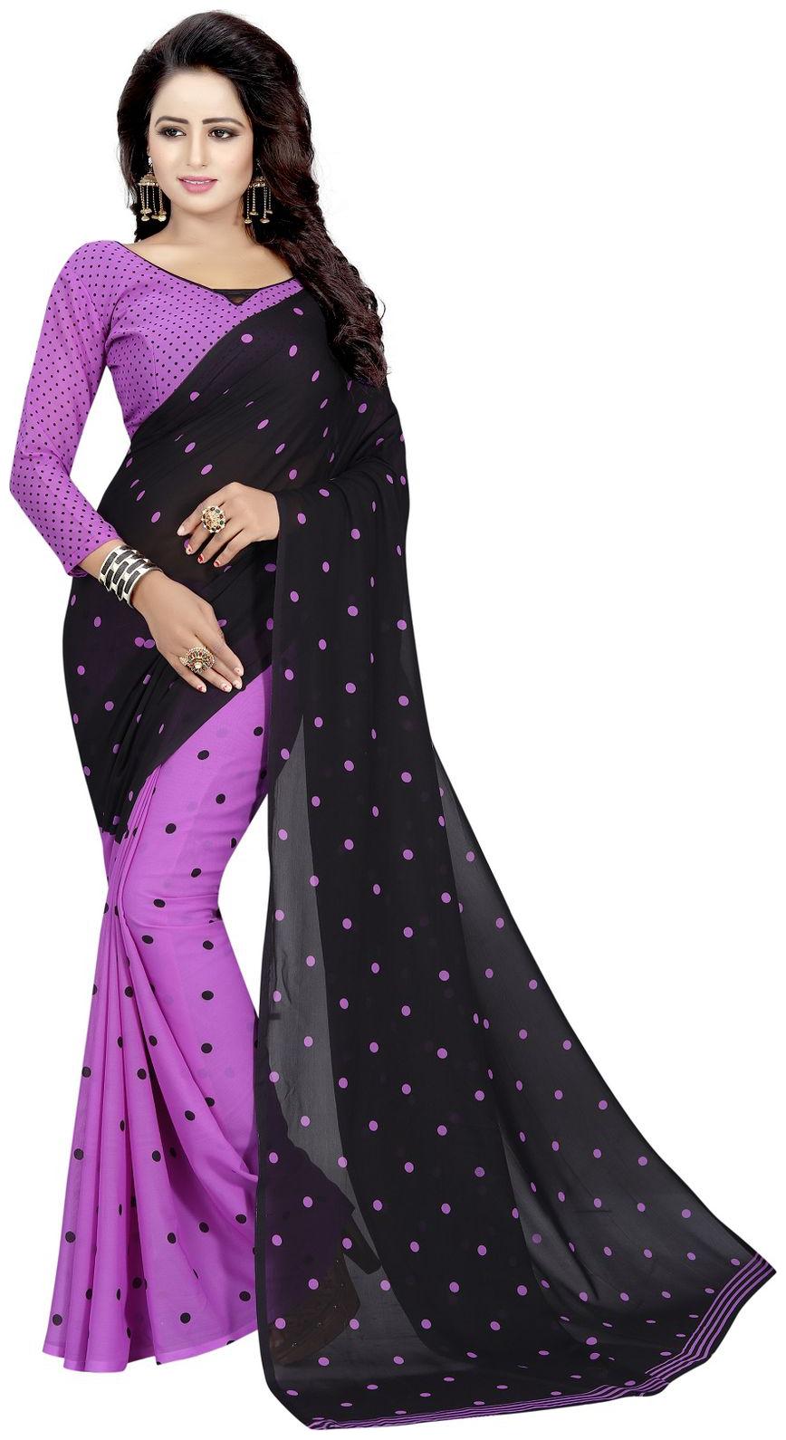 

Women Mode Multi Georgette Casual Wear saree