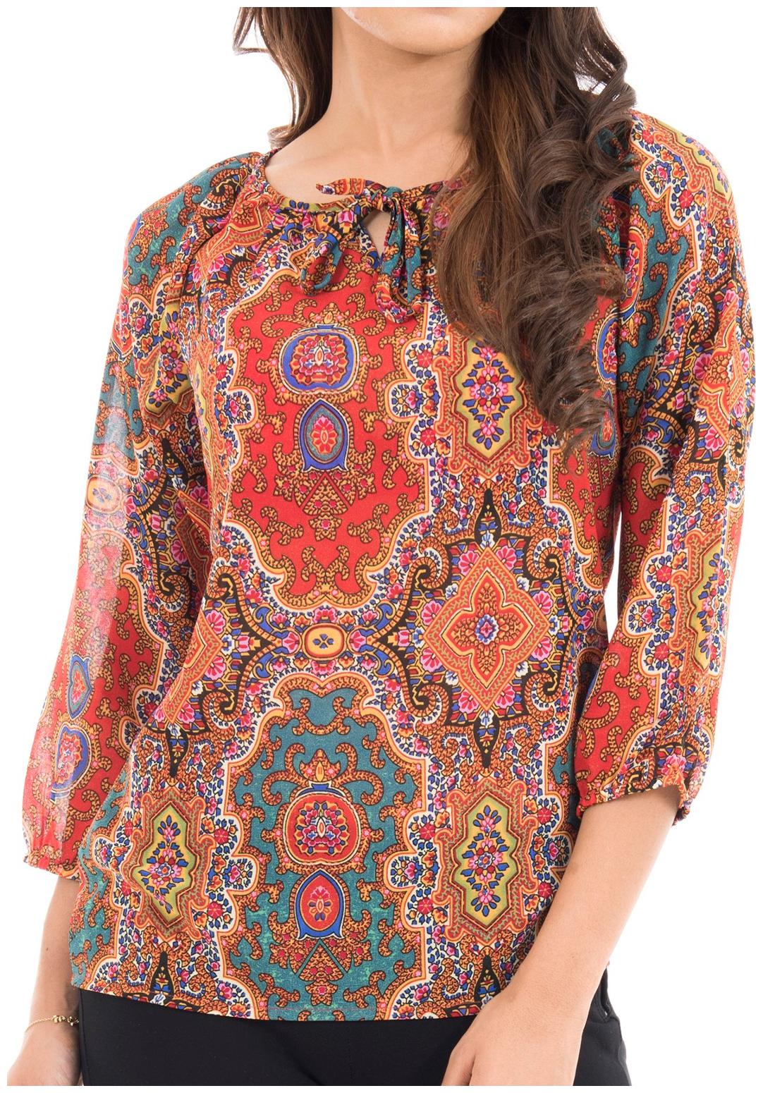 

Amadore Women Printed Regular tunic - Multi