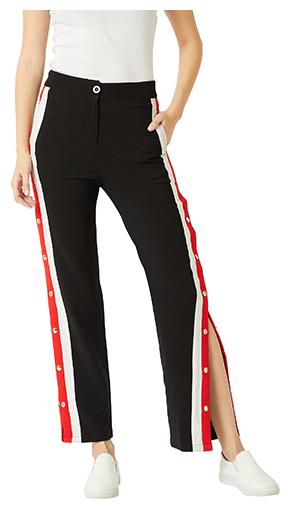 

Miss Chase Women Multi Flared fit Regular trousers