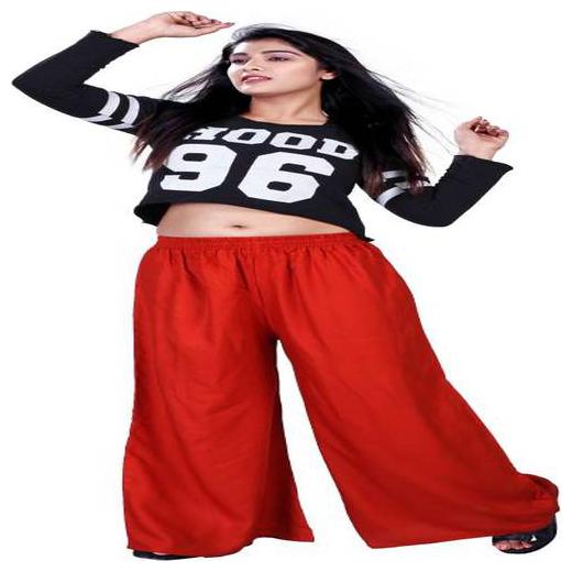 

women palazzo (red)