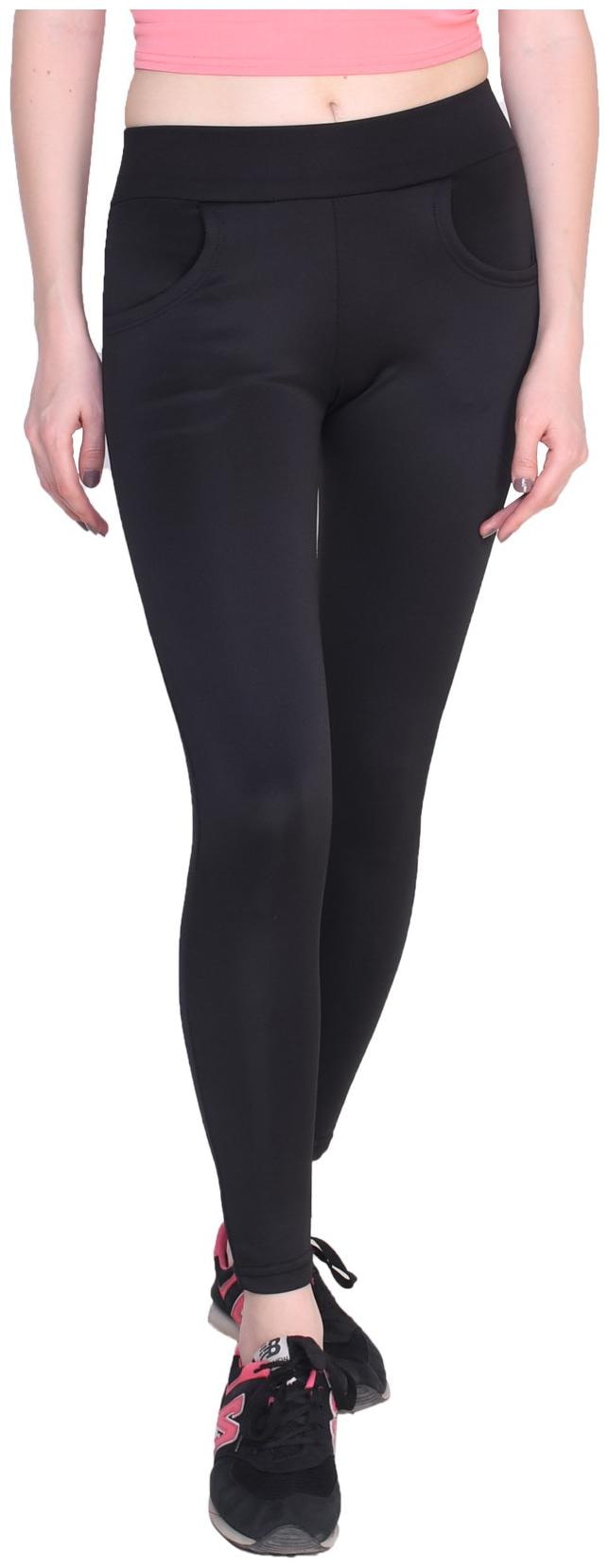 

Women s black slim fit jegging