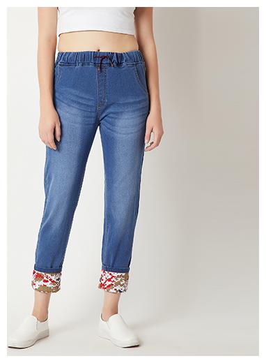 

Miss Chase Women Blue Straight fit Jegging