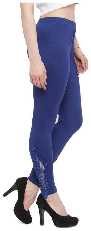 

Women s Designer Peacock Patch Leggings