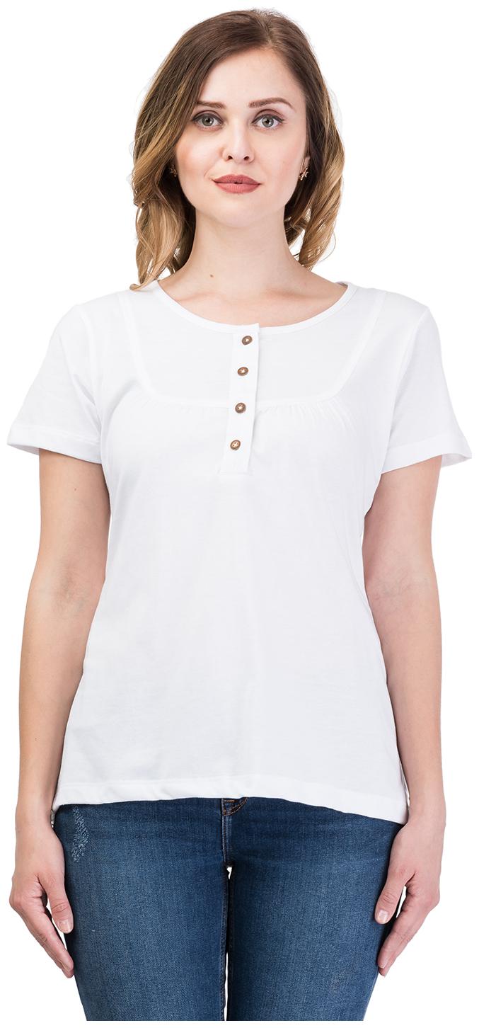 

Kalt Women Solid Regular top - White