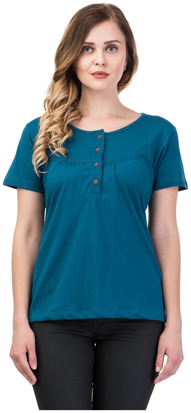

Kalt Women Solid Regular top - Blue