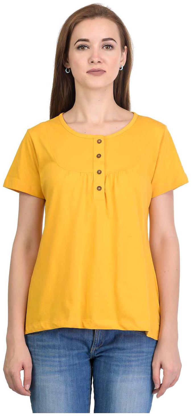 

Kalt Women Solid Regular top - Yellow