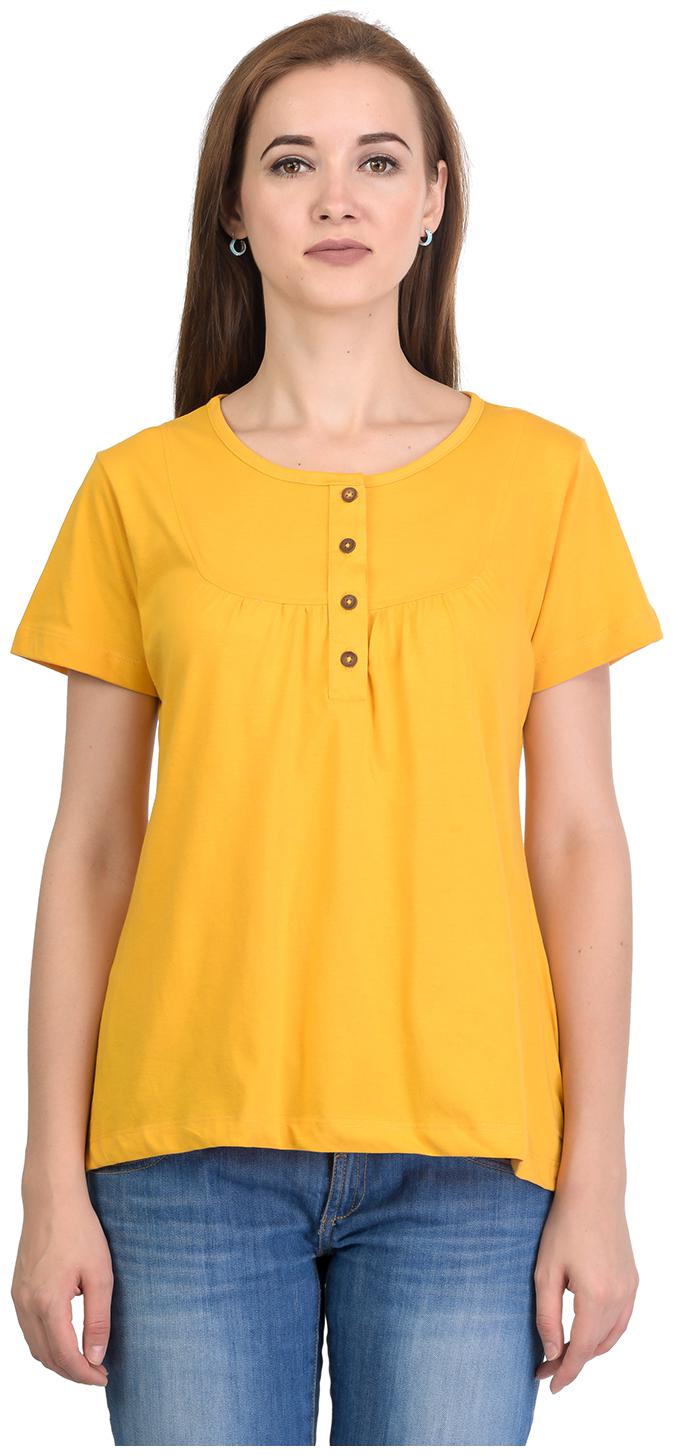 

Kalt Women Solid Regular top - Yellow