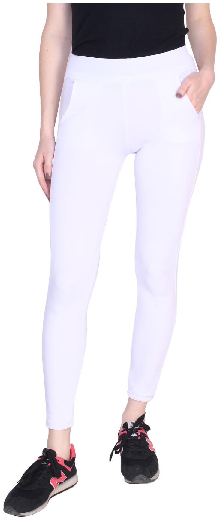

Denim shaped pocket jegging