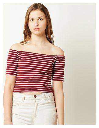 

Miss Chase Women Geometric Regular top - Multi