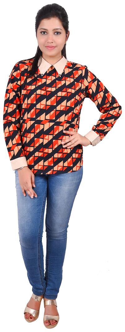 

RIVI Women Solid A-line top - Multi