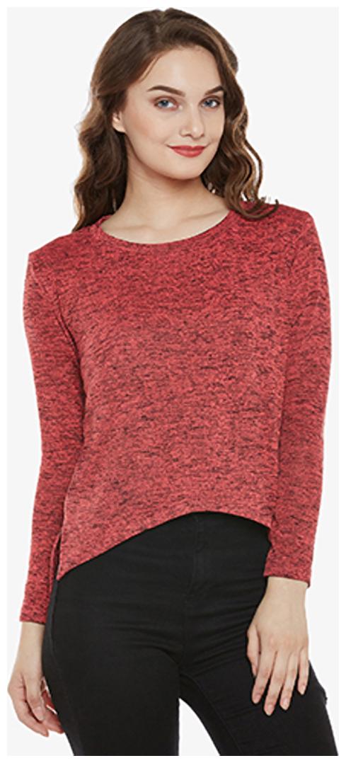 

Miss Chase Women Solid Regular top - Pink