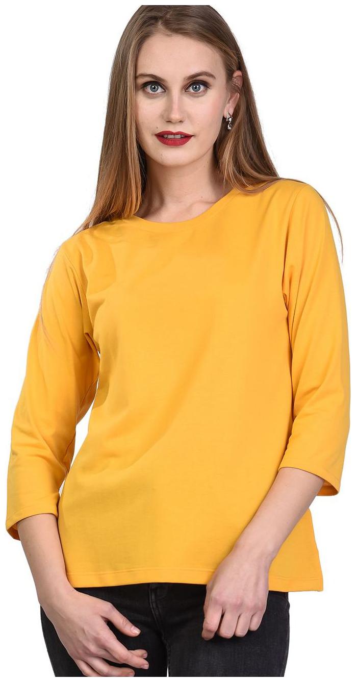 

Kalt Women Solid A-line top - Orange