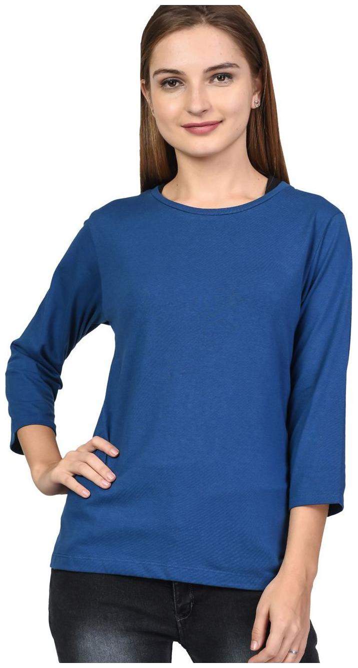 

Kalt Women Solid Regular top - Blue