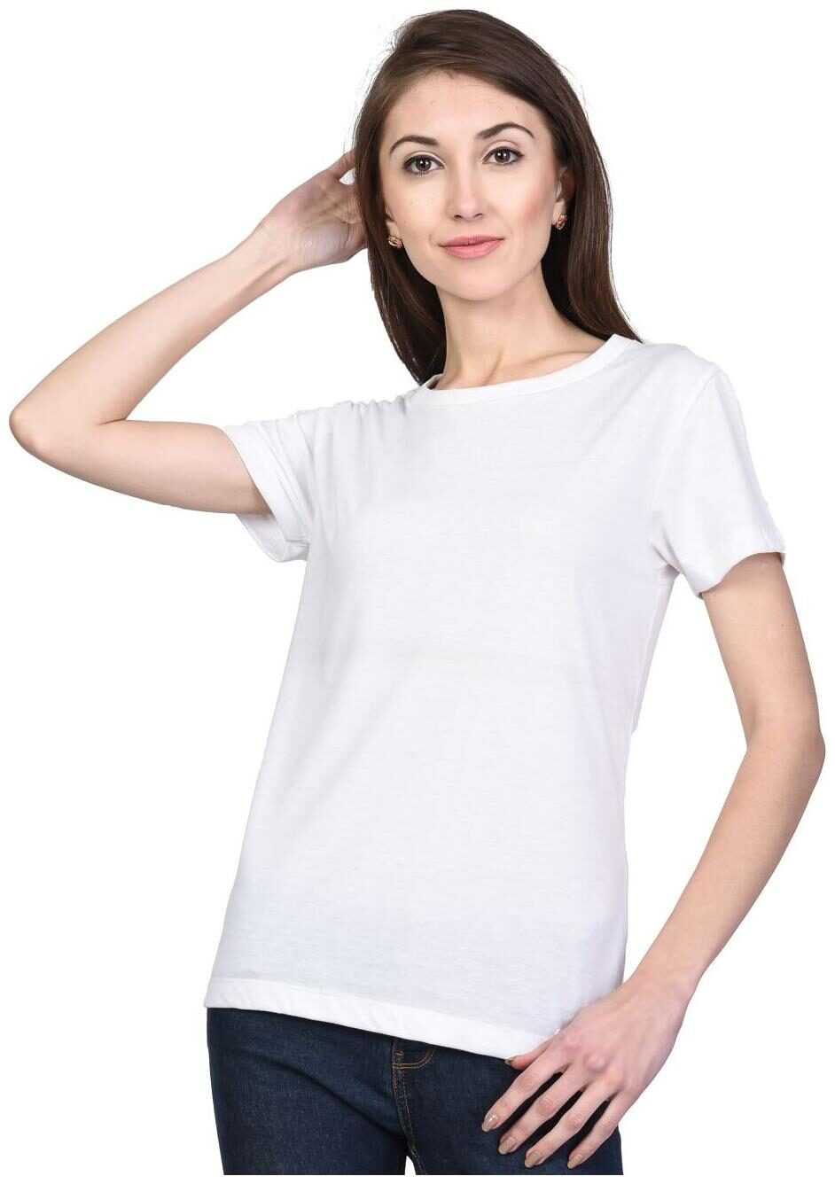 

Kalt Women Solid A-line top - White