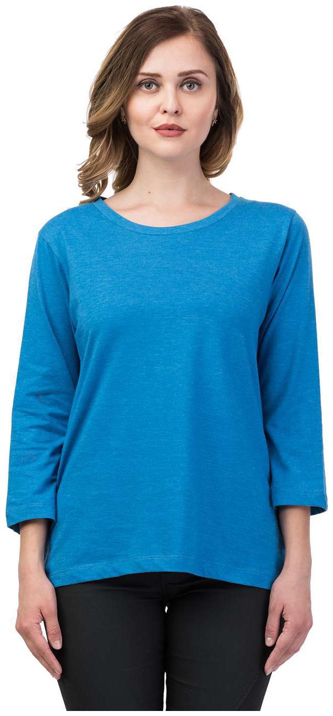 

Kalt Women Printed A-line top - Blue