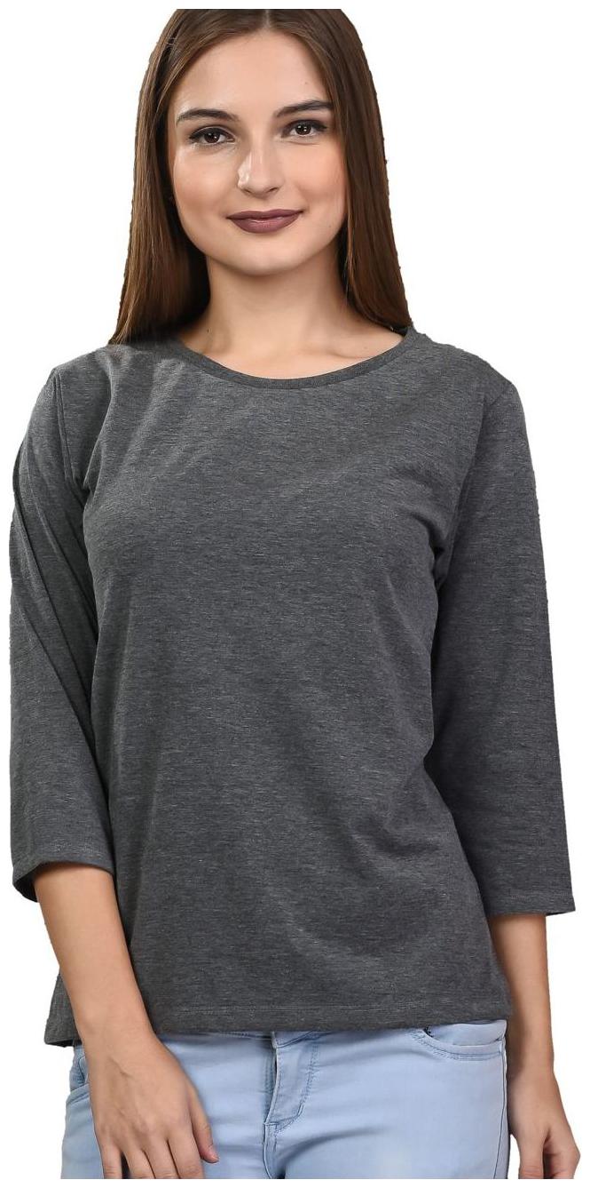 

Kalt Women Solid Regular top - Grey