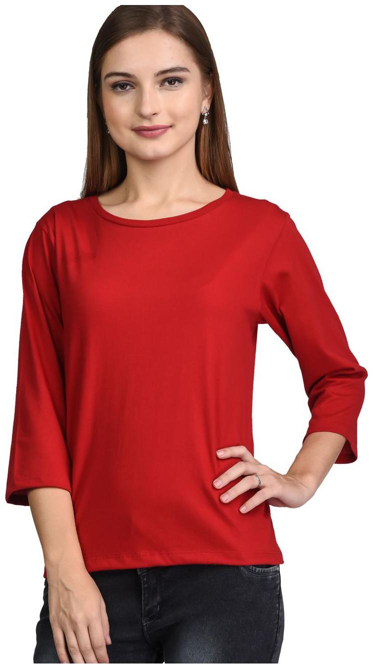 

Kalt Women Solid Regular top - Red