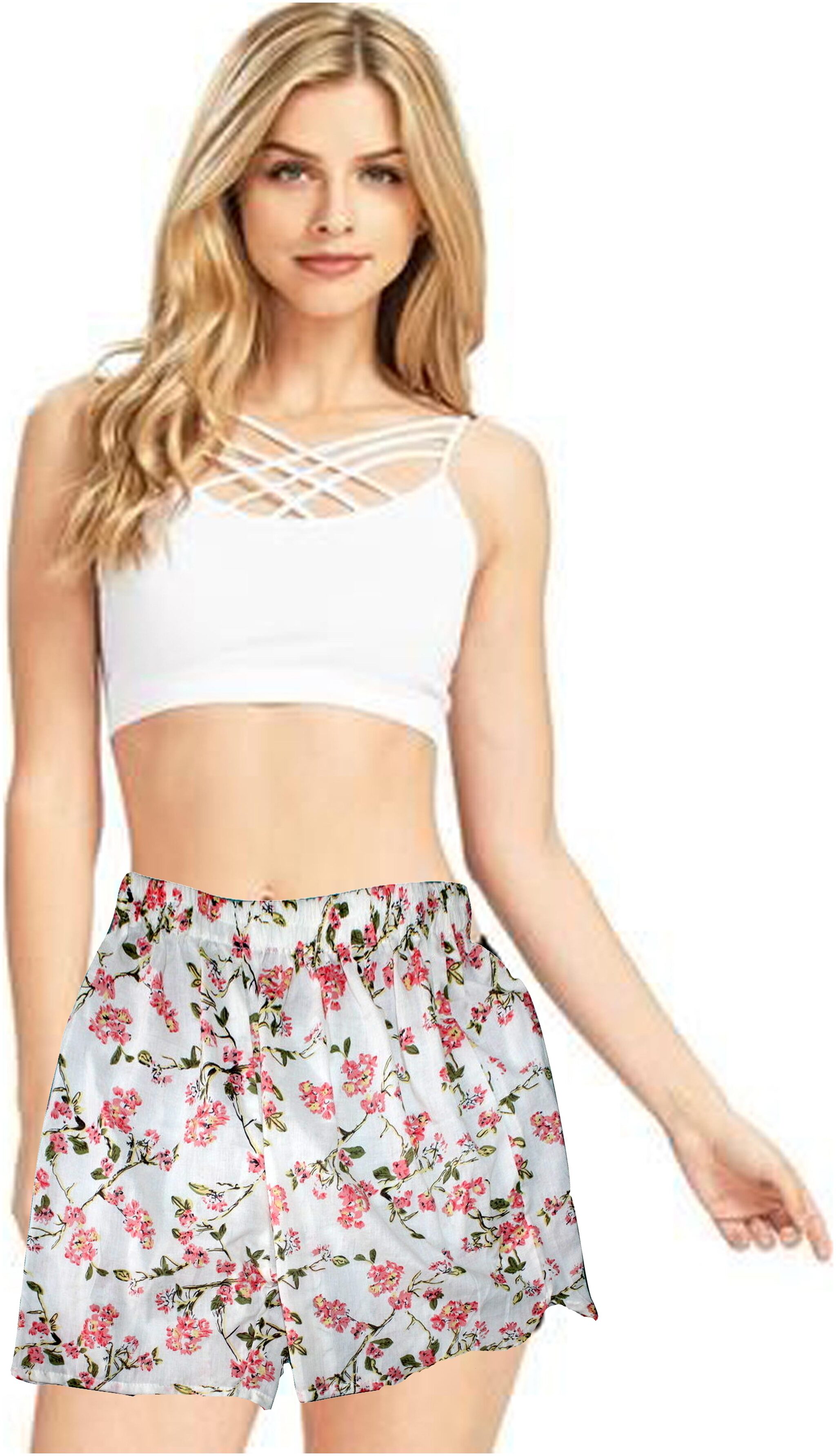 

POLKA Women Solid Hot pants - Multi