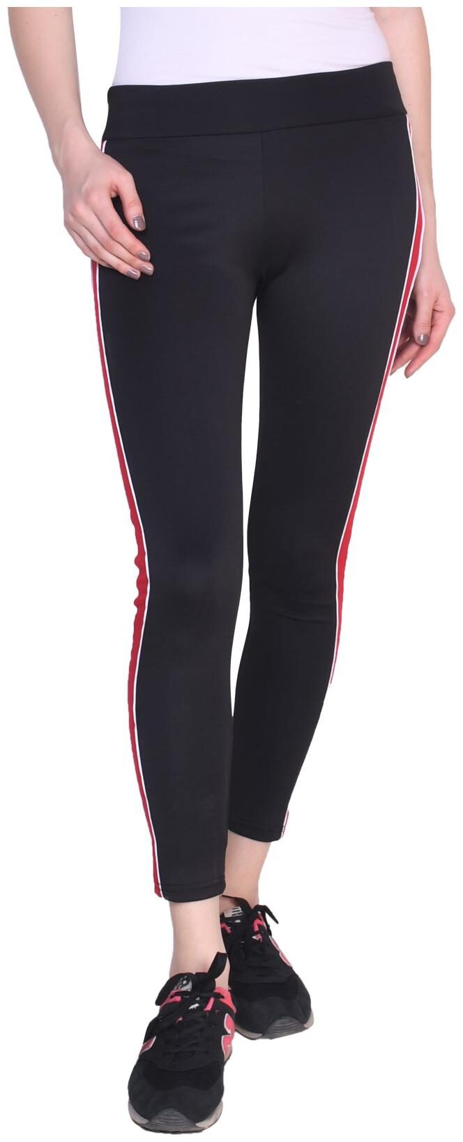 

Women s slim fit side stripped jegging