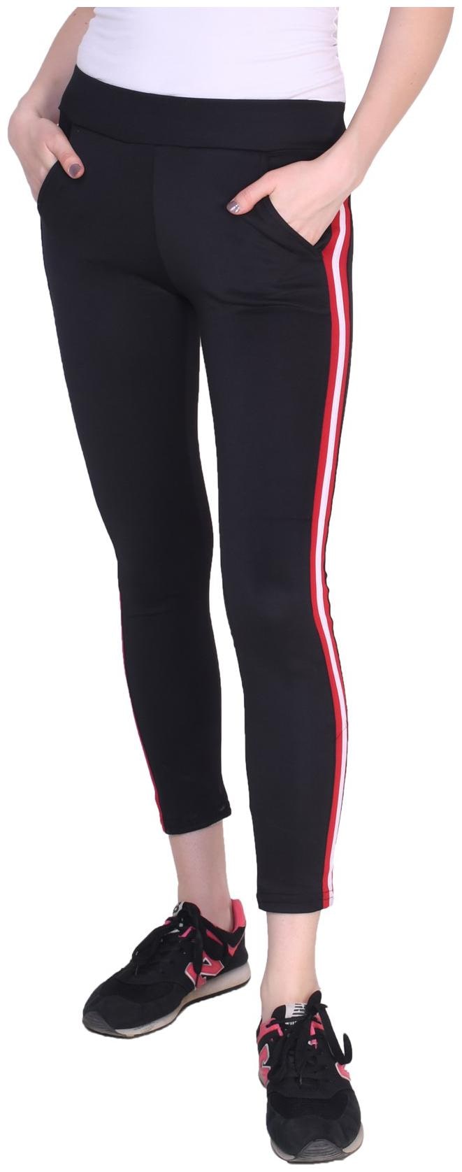 

Women s slim fit side stripped jegging