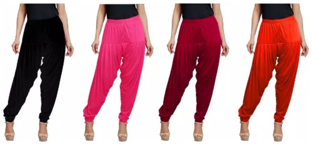 

Non Lycra Salwar - Pink