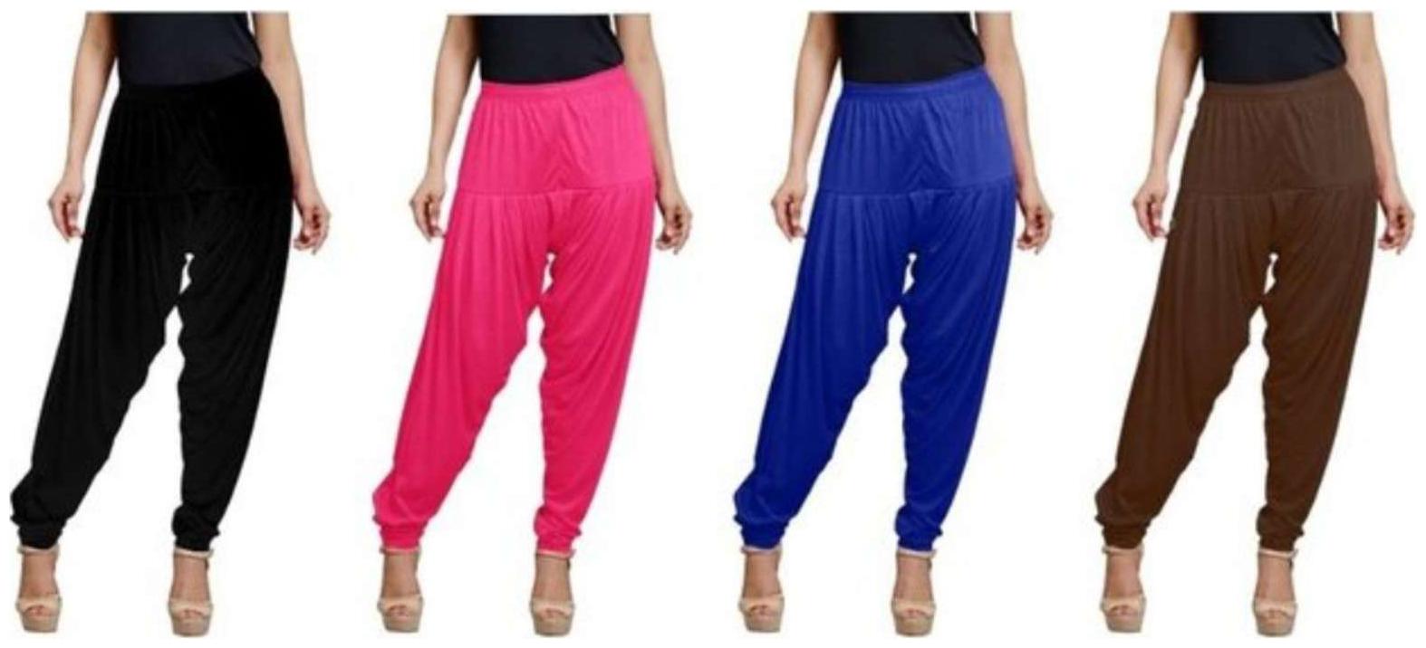 

Non Lycra Salwar - Brown