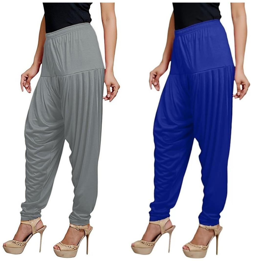 

Non Lycra Salwar - Grey