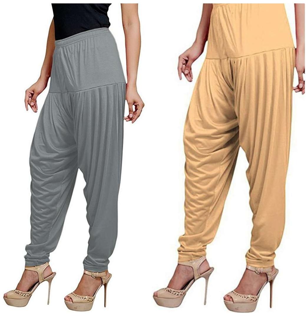 

Non Lycra Salwar - Grey
