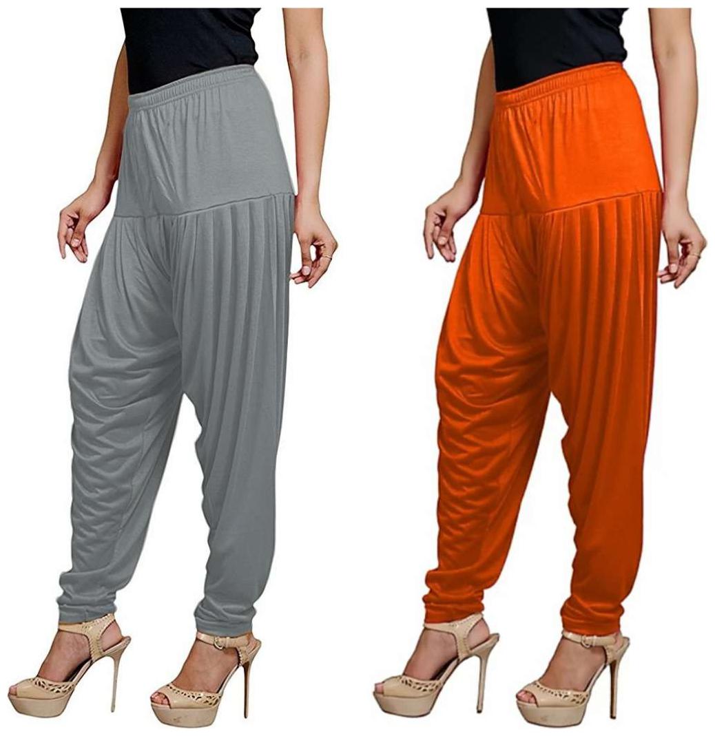 

Non Lycra Salwar - Grey
