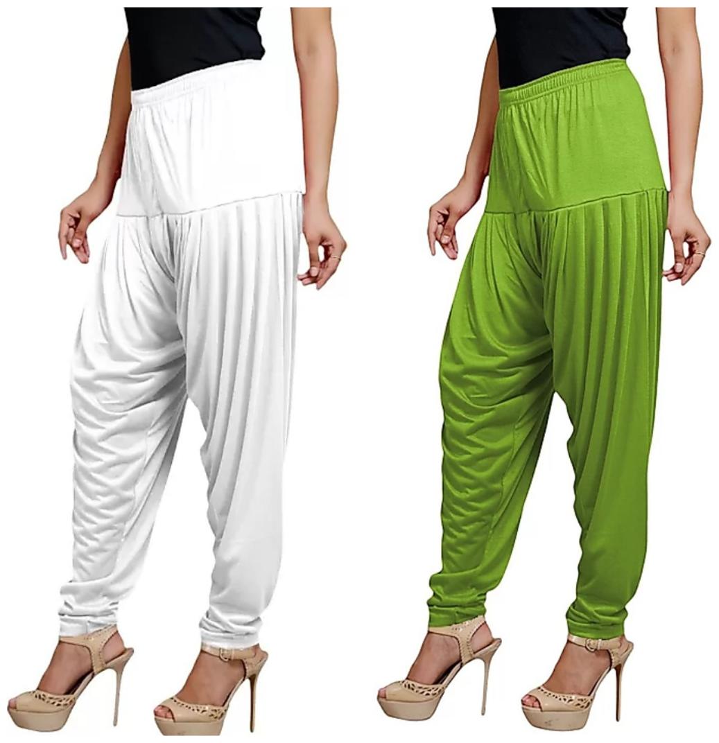 

Non Lycra Salwar - White