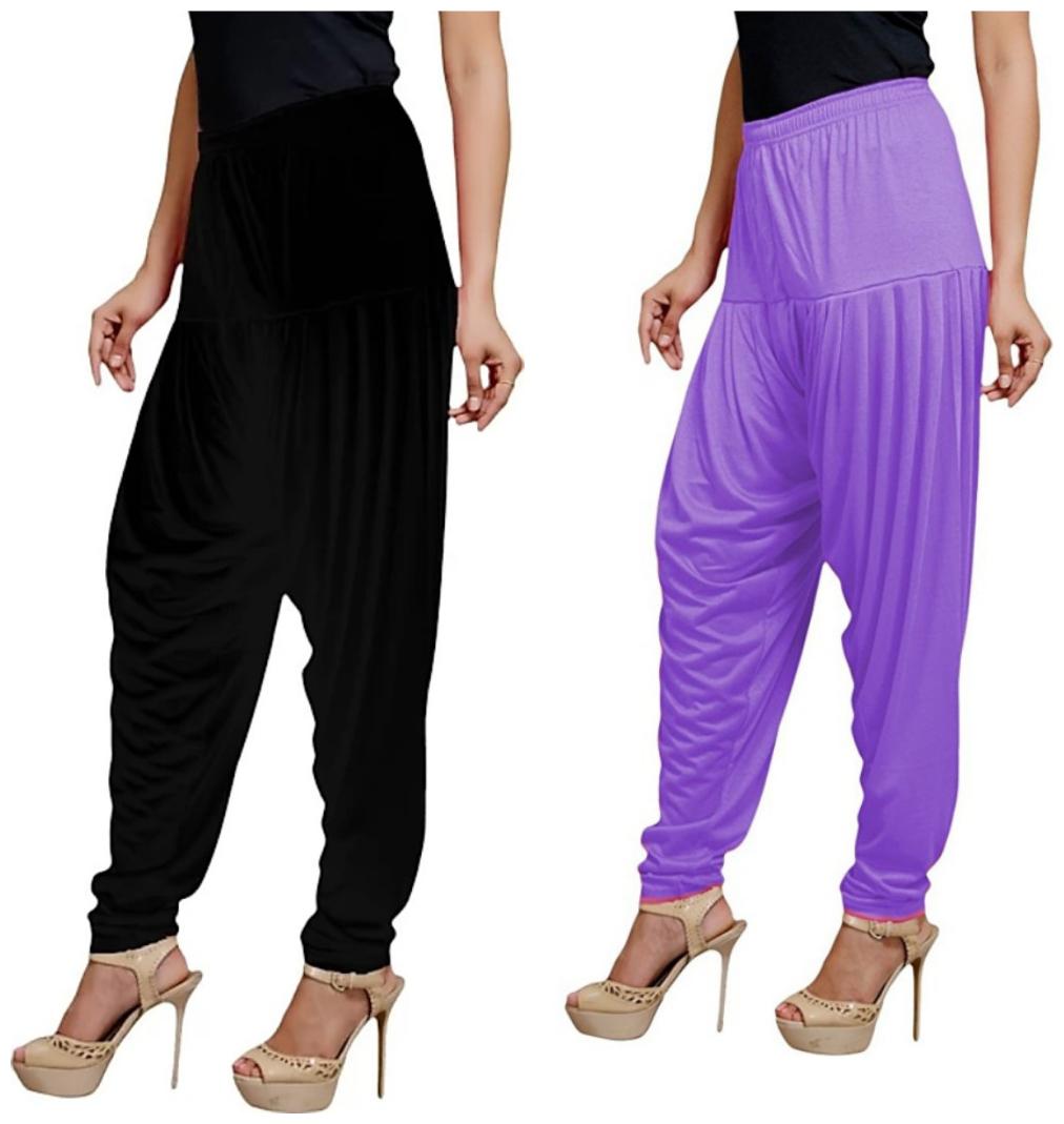 

Non Lycra Salwar - Black