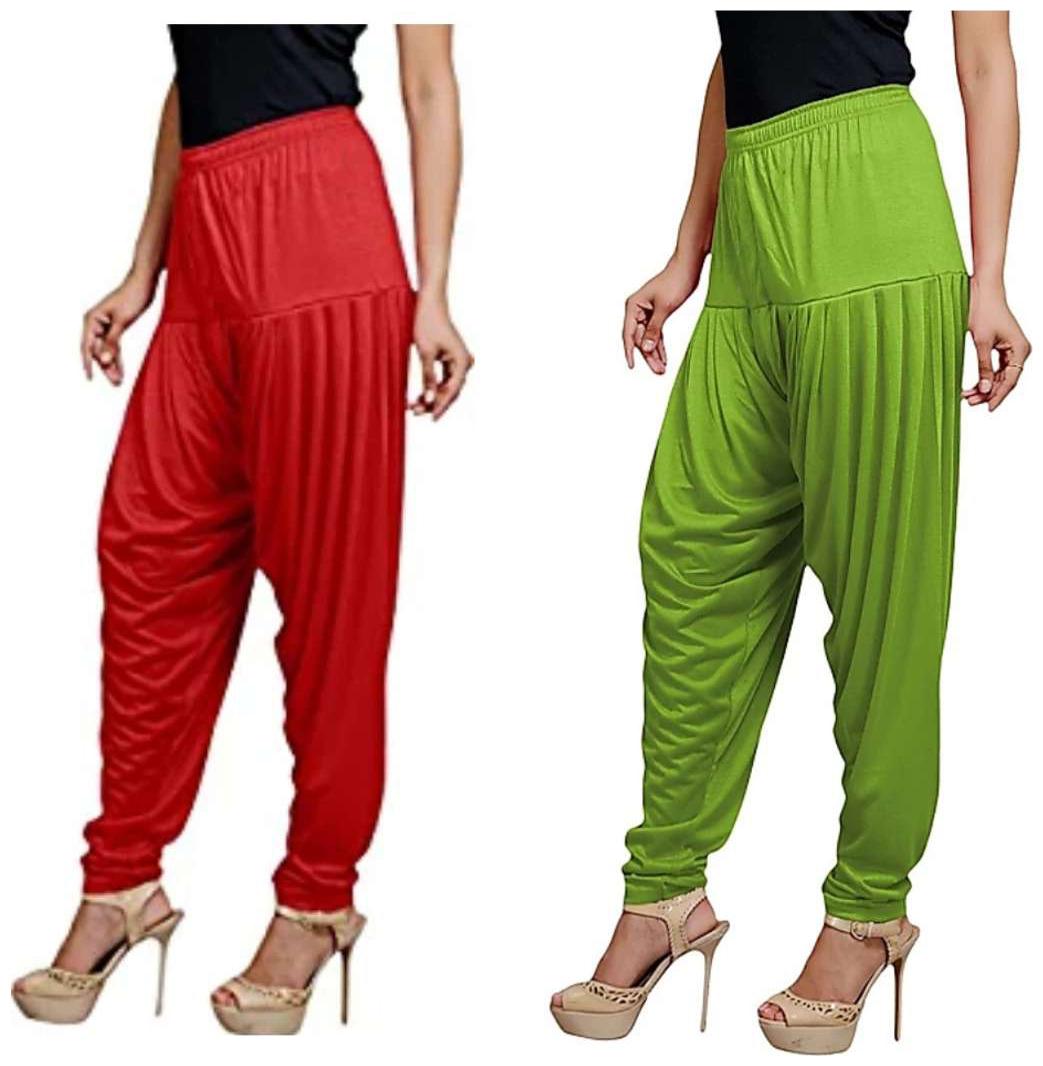 

Non Lycra Salwar - Green