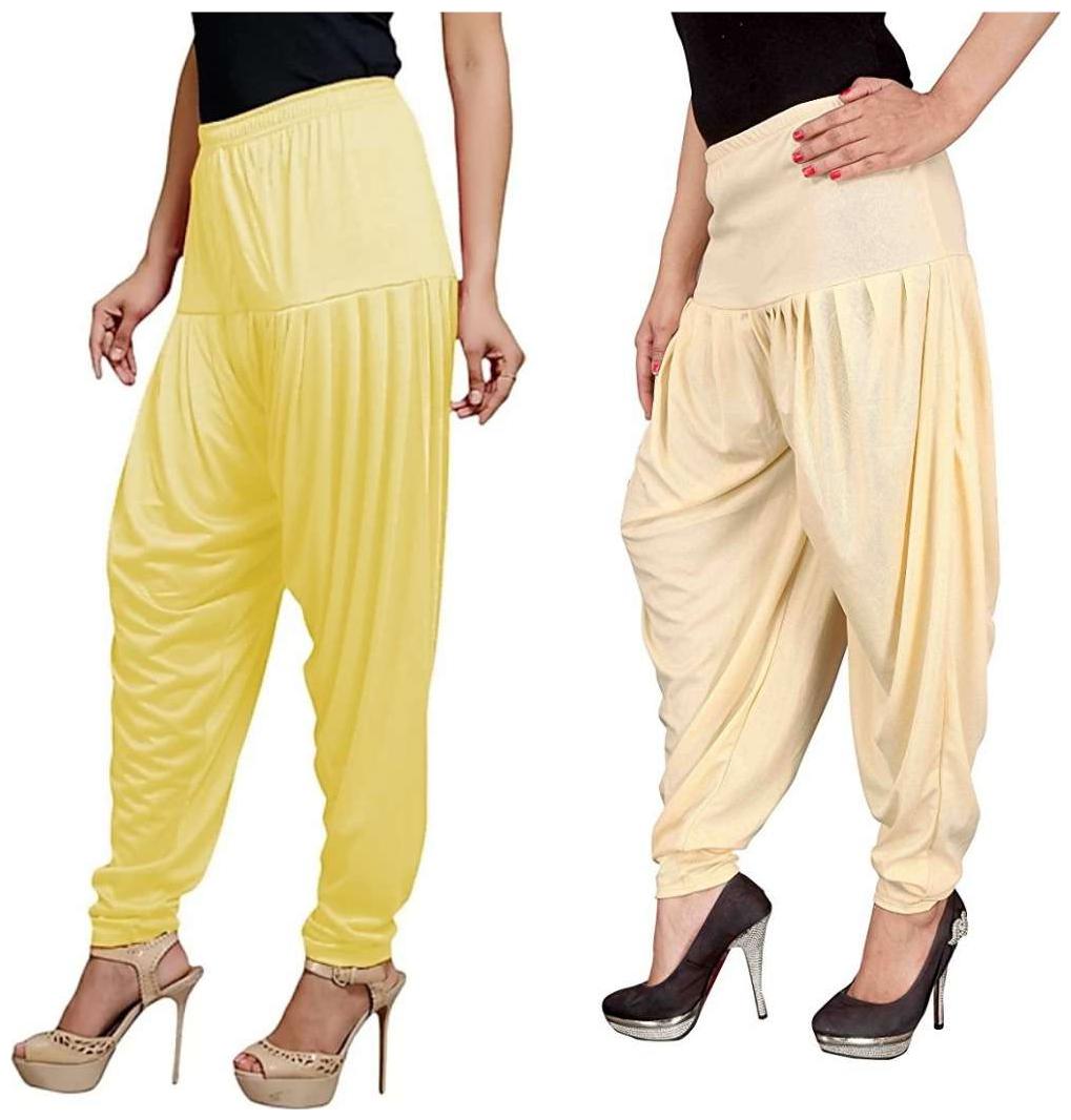 

Non Lycra Salwar - Beige