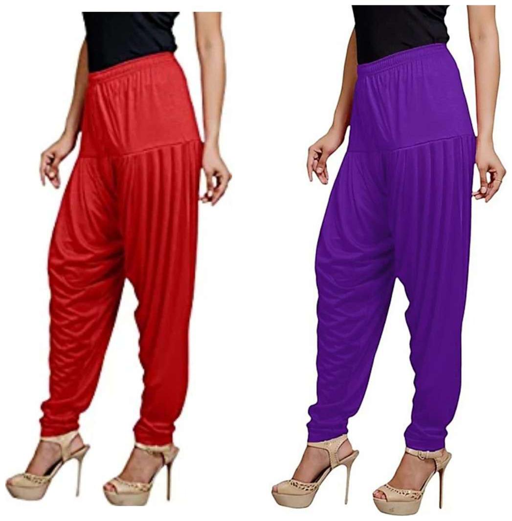 

Non Lycra Salwar - Red