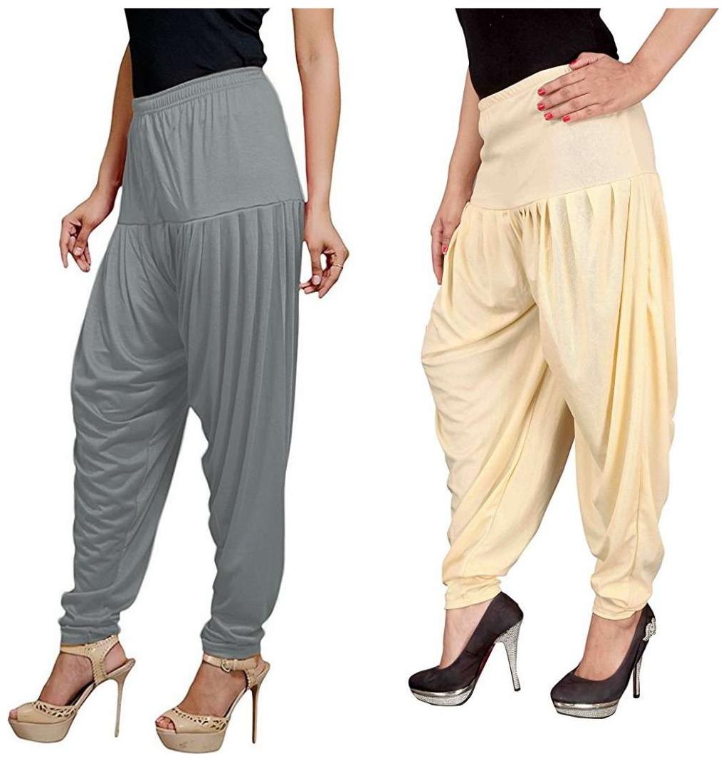 

Non Lycra Salwar - Grey