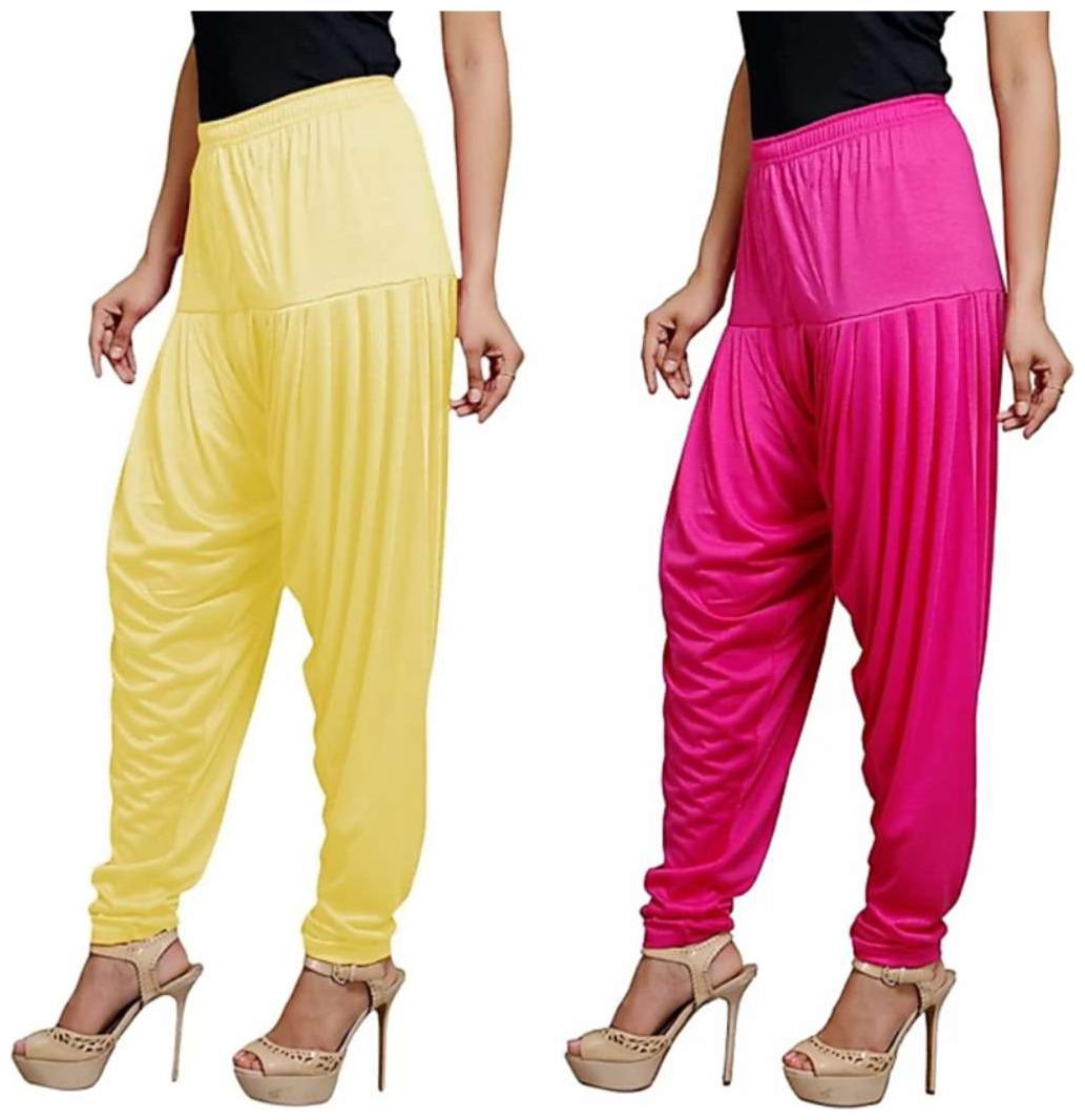 

Non Lycra Salwar - Pink