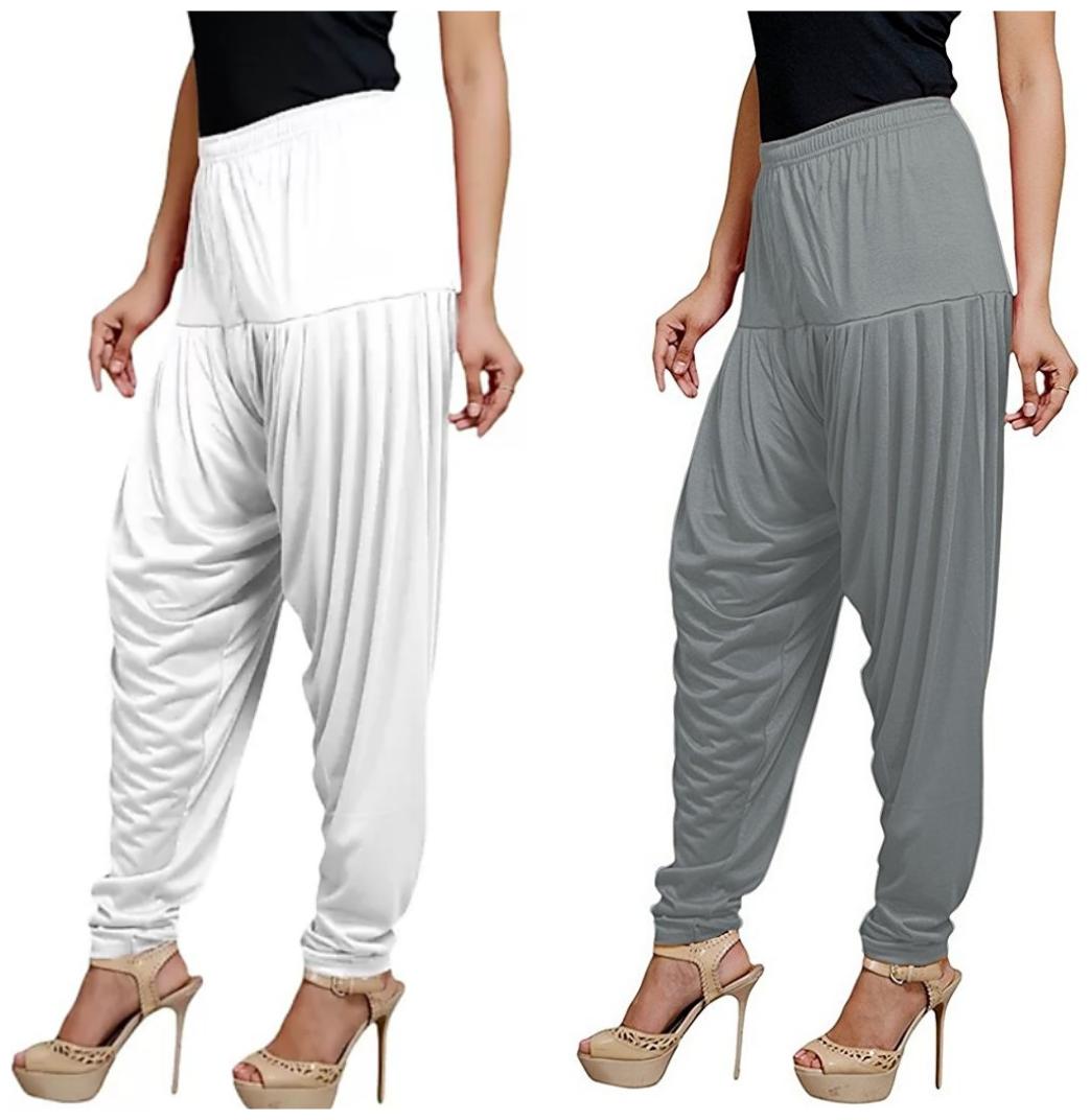 

Non Lycra Salwar - Grey